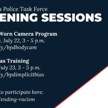 The Boston Police Task Force Listening Sessions